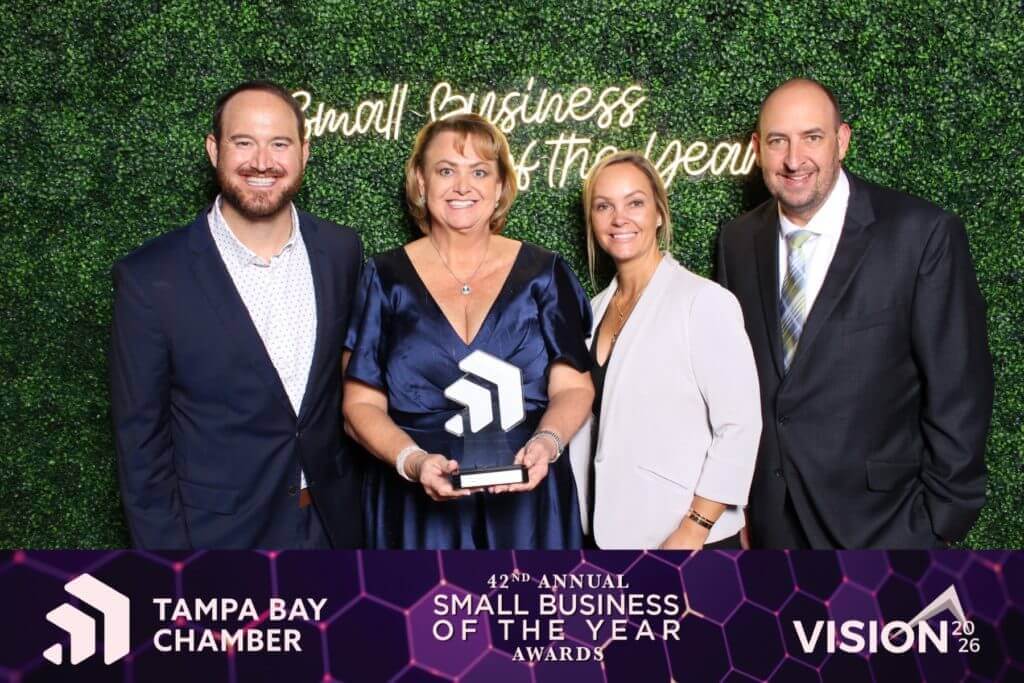 Bay Food Brokerage's Cammie Chatterton named Outstanding Business Leader of the Year at the Tampa Bay Chamber of Commerce Small Business of the Year Awards