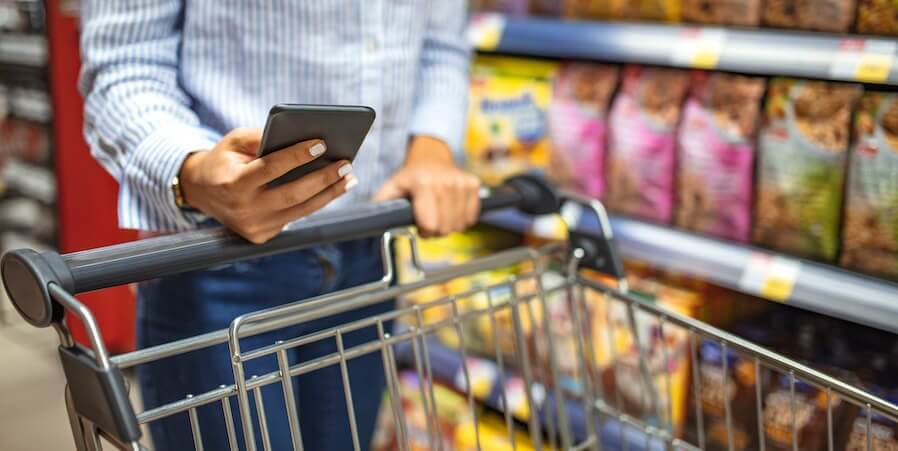 grocery broker tips shopping cart photo